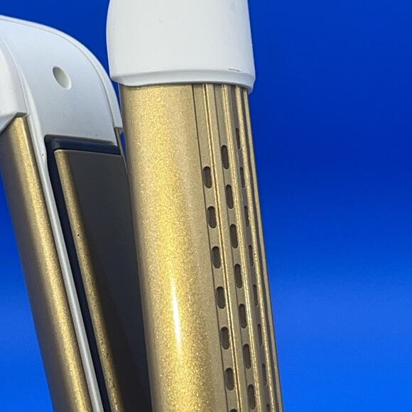 Calista Airglide Pro Cool Breeze Styler WHITE PEARL GOLD Curling Iron Straighten - Picture 6 of 7